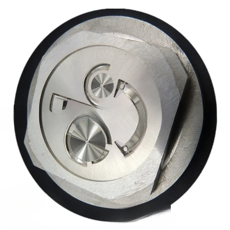 Precision mold pattern brushed pattern diamond pattern highlight knob button core electroforming