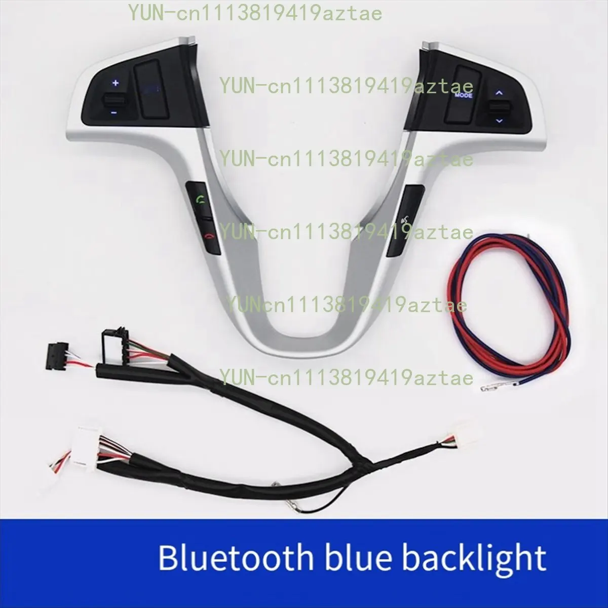 DT07 Multifunction Steering Wheel Switch with Harness for Hyundai ACCENT Solaris Steering Wheel Button 96700-1R0304X B