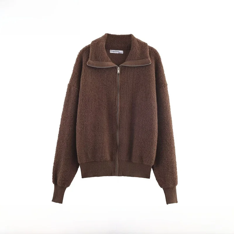 

Faionable Pilot Jaet, женское осенне-зимнее новое поступление, клетчатый дизайн, застежка-молния, длинное свековое полиэфирное волокно