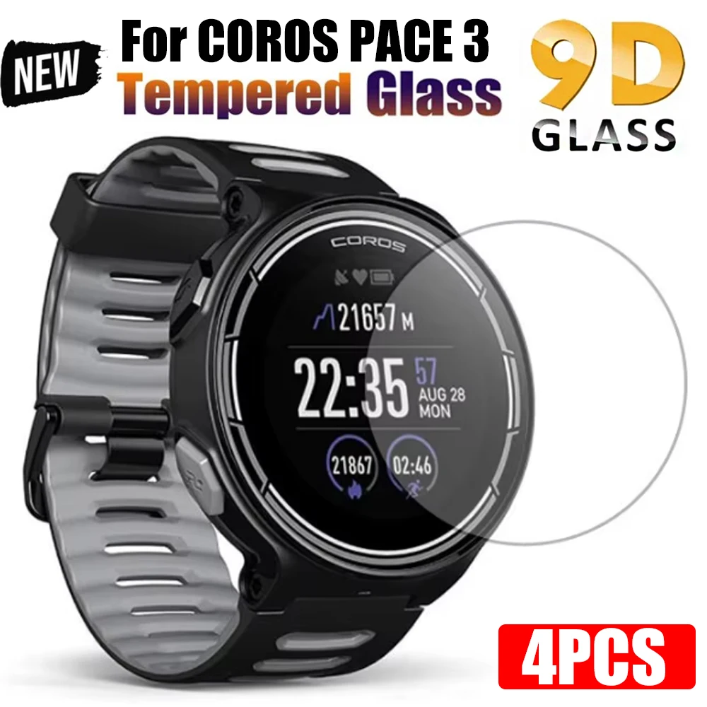 HD Klares Panzerglas für Coros Pace 3 Displayschutzfolien Zubehör für Coros Pace 3 Weiche Schutzabdeckung Hydrogel-Film