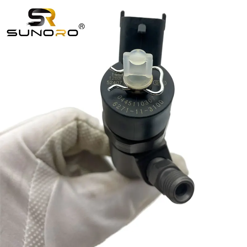 SUNORO Diesel engine injector common rail injector 23670-0L110 23670-09380 SM295050-0810 for Komatsu 6D125E-3 injector