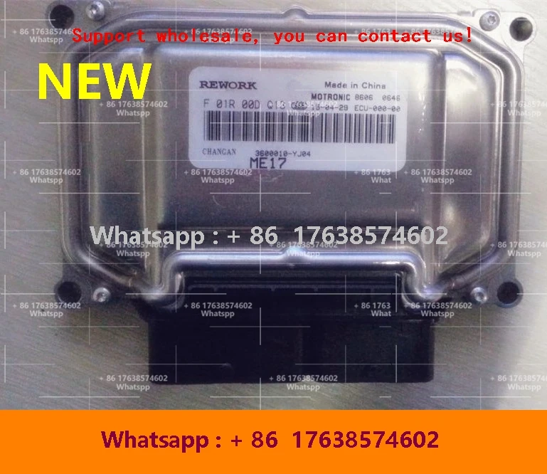 

Новая компьютерная плата двигателя ECU ME17 F01R00DQ13 3600010-YJ04 F01RB0DQ13 для автомобиля Changan F01R00DQ66 3600010-AB03 F01RB0DQ66