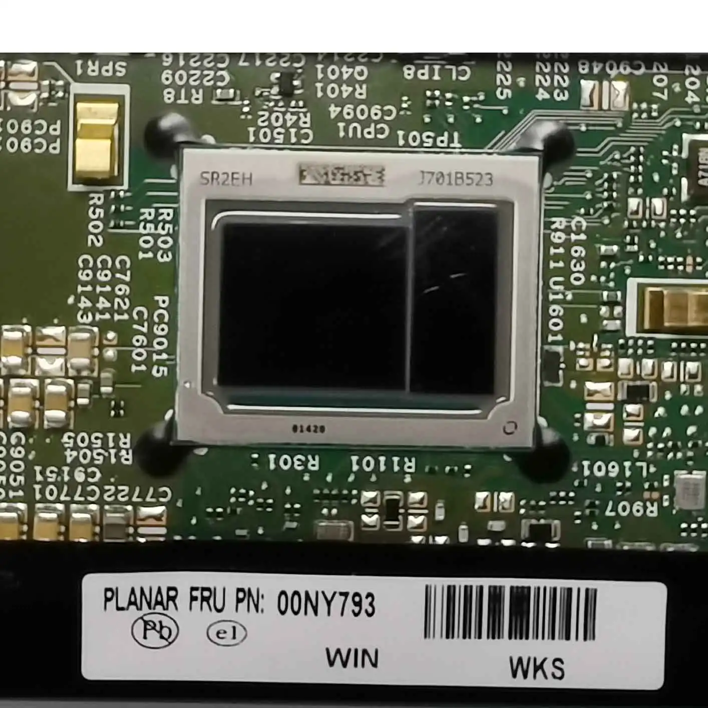 Imagem -04 - Placa-mãe para Laptop para Lenovo Thinkpad Tablet x1 1st Gen X1t 20gg 20gh Placa-mãe com Cpu 6y75 Ram 16g 152182 00ny843