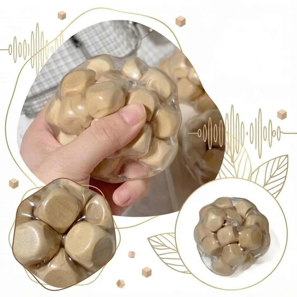 Transparent Creatively Squeezed Toy Soft Feeling Anxiety Calm Sensory Toy Adult Leisure Stress Relief Funny Playful Accessory