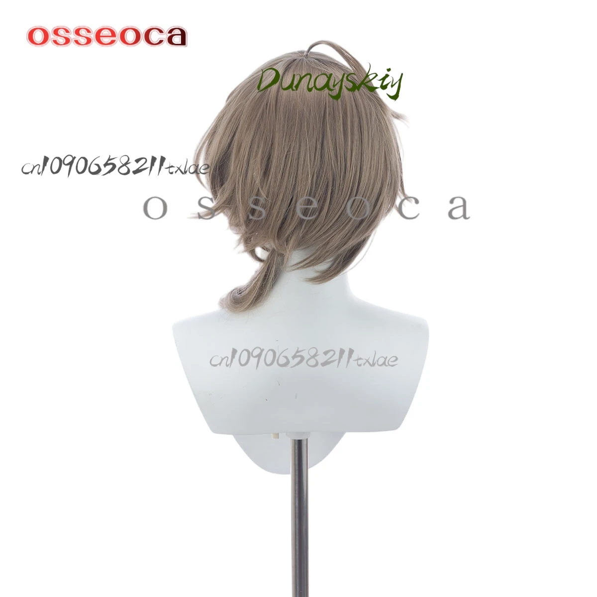 Nijisanji Kuzuha Cosplay Shirt  Kanakana Wig  Necklace Set VTuber Vampire Outfit for Halloween Graduation Summer Daily
