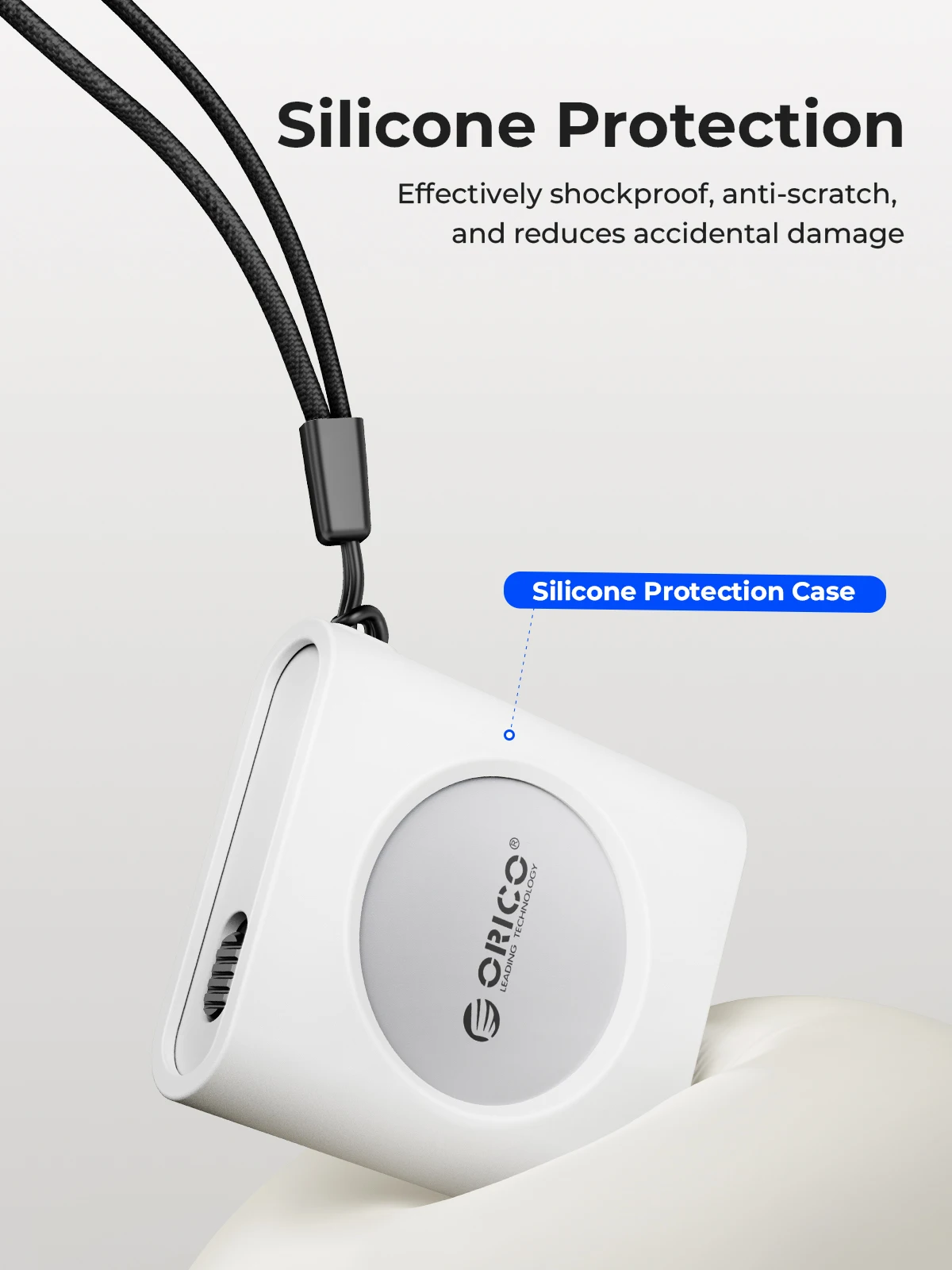 ORICO M.2 2230 NVMe SSD الضميمة USB C 3.2 Gen 2 Type-C 10Gbps إلى NVMe PCI-E محول ألومنيوم خارجي لجهاز iPhone15/16 Pro iPad