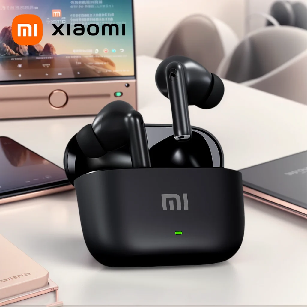 Беспроводные наушники Xiaomi HIFI стереозвук Bluetooth 5,3 наушники спортивные TWS наушники с микрофоном для гарнитуры Android IOS Беспроводные наушники Xiaomi HIFI стереозвук Bluetooth 5,3 наушники спортивные TWS наушники с микрофоном для гарнитуры Android IOS