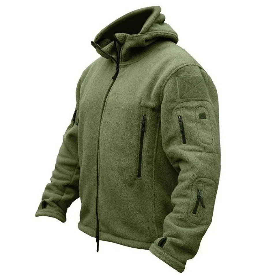 Winter Military Fleece Outdoor Sports Hiking Polar Jacket Fleece Jacket Men\'s Sports Tactical Jacket Combat