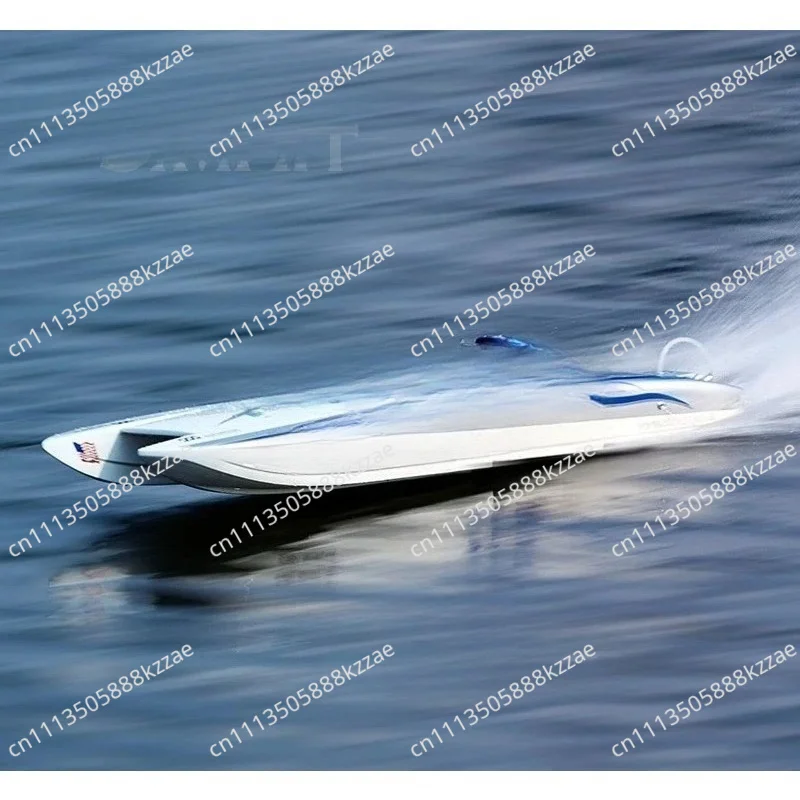 For  TFL Blue-White 1133 Pagani Zonda Fiberglass Catamaran RC Racing Boat, Twin 4082 Motor 160A ESC, Speed Up to 100KM/H