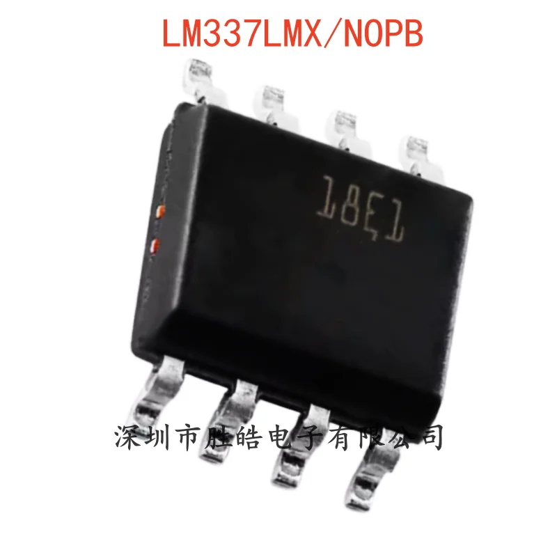 (10PCS)  NEW   LM337LMX/BOPB    Negative Voltage Adjustable Linear Regulator Chip    SOIC-8   LM337   Integrated Circuit