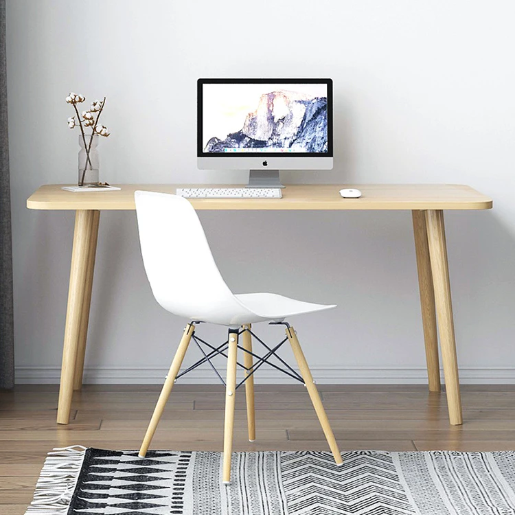 !@Modern Four-Legged Computer Desk Simple Family Study Office Desk for Home Dining School-for Bedroom
