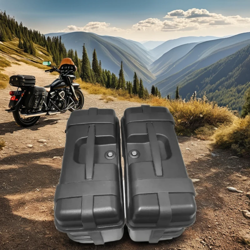 

Пластиковый боковой кофр для мотоцикла/электроскутера из АБС-пластика