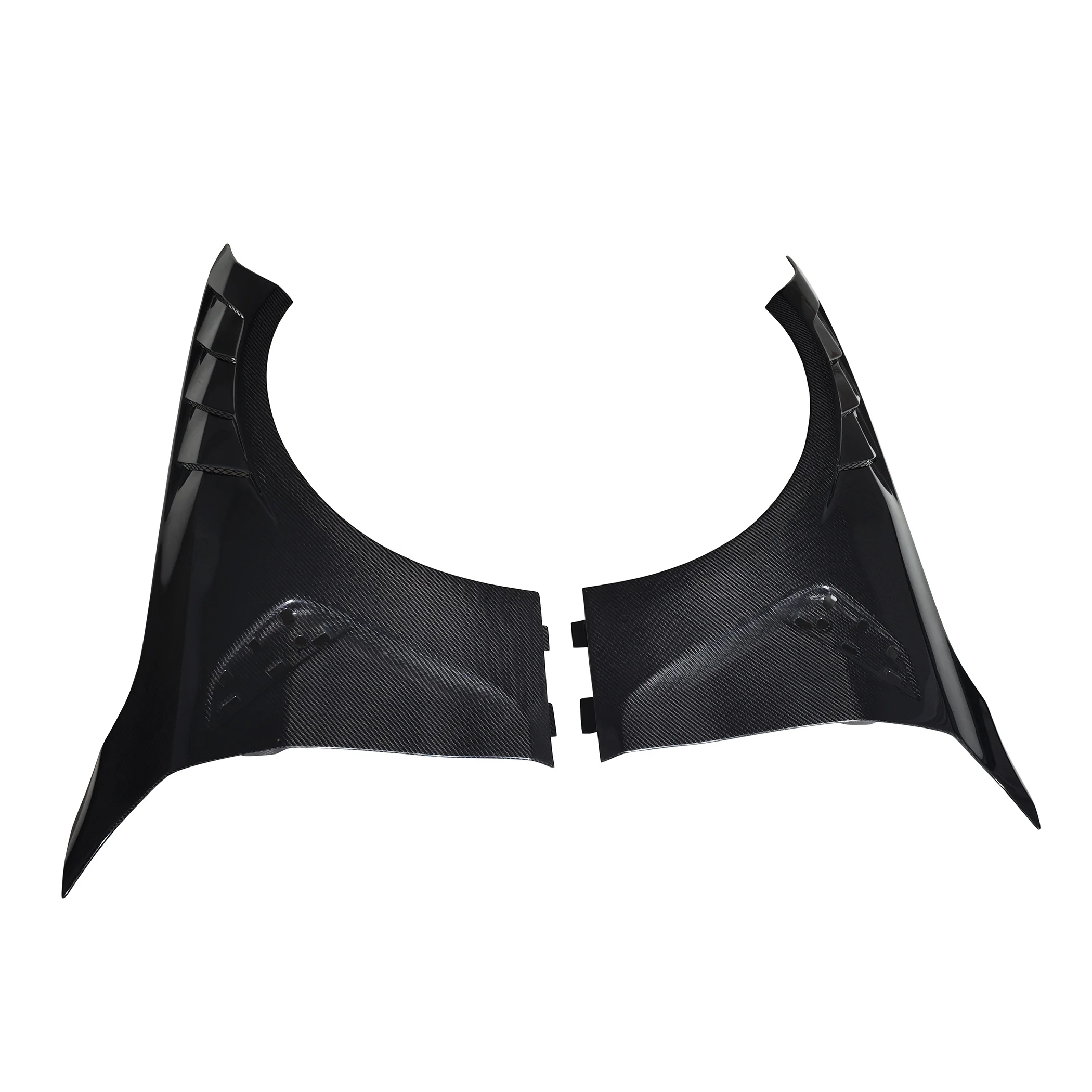 Z-ART 2021+ M3 M4 Dry Carbon Fiber Front mudguard for BMW G80 G82 G83 Prepreg Carbon Fiber Vented Front mudguard for M3 M4 G80