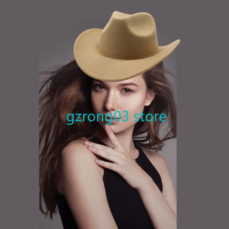 127C قبعة راعية البقر للهالوين قبعة رعاة البقر غير رسمية لحفلات الديسكو للمهرجانات الموسيقية #3