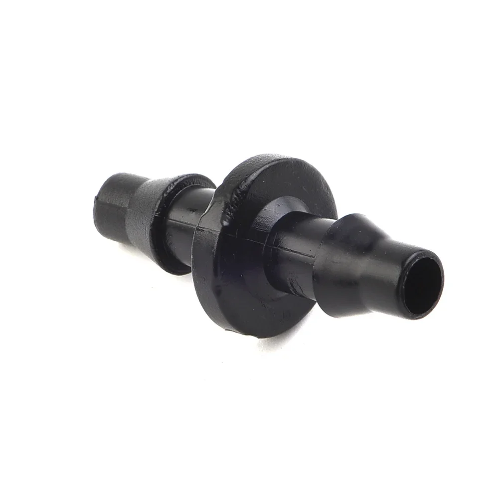 for 4/7mm hose Irrigation Connector Barbed Connector Plastic Double Way Garden Drip 1/4 Practical High Quality