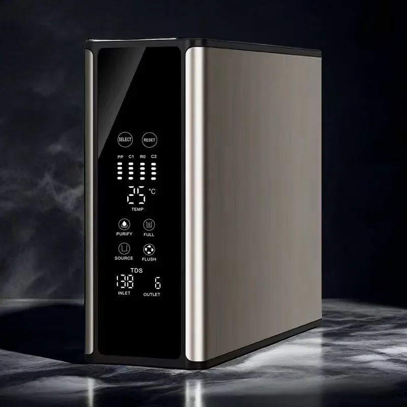 

Water Purifier System CE Certified RO Water Purifier System Under-sink TDS Monitoring Electric Power Source for Household