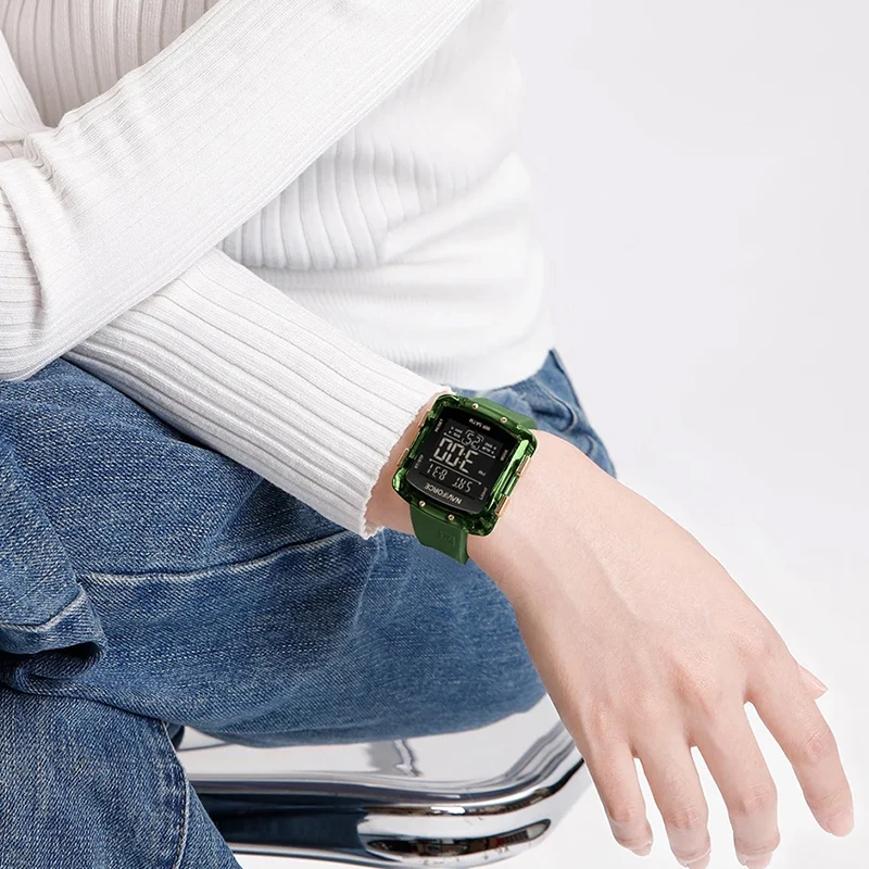 

NAVIFORCE Ladies Watch Fashion Simple 5ATM Waterproof Sport Wrist Watches Business Digital Display Clock Relogio Masculino 2025