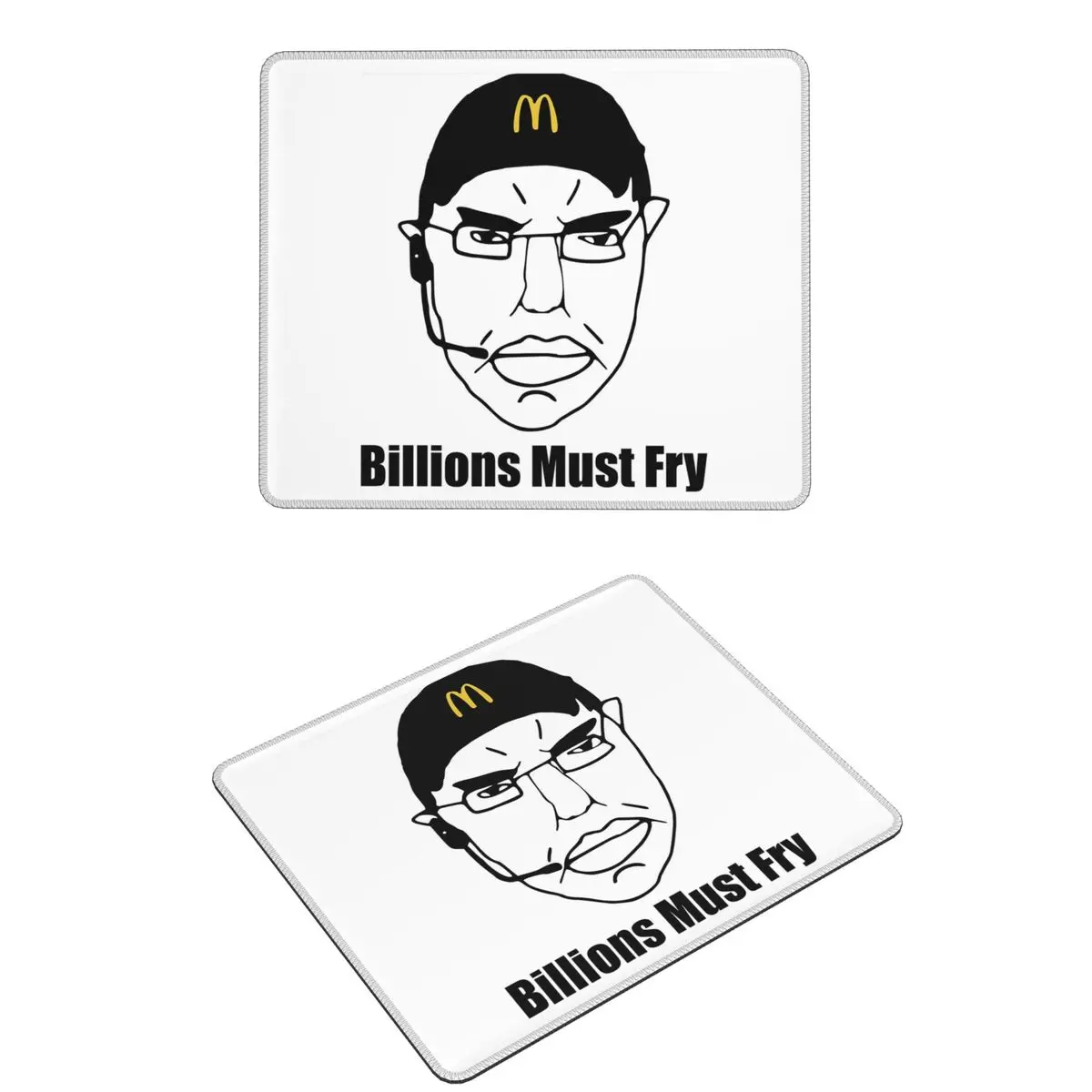 

Коврик для мыши CHUD Billions Must Fry, коврик для мыши, компьютерная клавиатура, коврик для мыши, геймерский коврик для ноутбука, офисные аксессуары, настольные коврики