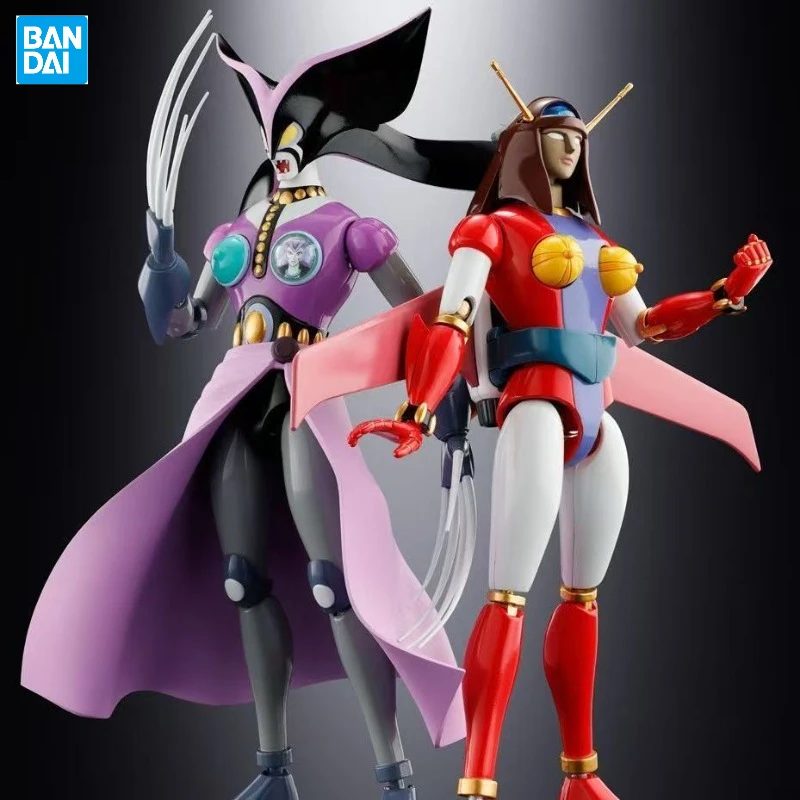 

In Stock Bandai Action Figures SOUL OF CHOGOKIN Great Mazinger GX-114 JANUS & GX-12R VENUS Anime Action Figures Model Toys Gifts