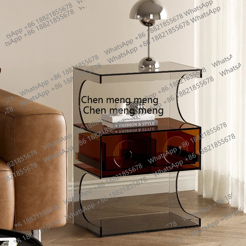 

Витрина для гостиной, шкафчик для хранения в спальне, простой современный ящик, прикроватный шкаф H