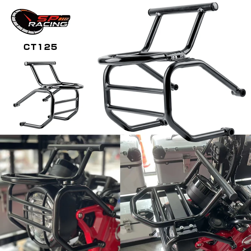 

Fit CT 125 CT125 Hunter Cub 2020-2024 luggage rack For Trail 125 2020-2024 front rack top box case suitcase carrier board