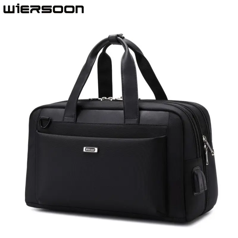 

Compression pack Men's Briefcase High Quality Business Shoulder Bag Messenger Bag Office Tote 15.6 Inch Laptop Bag