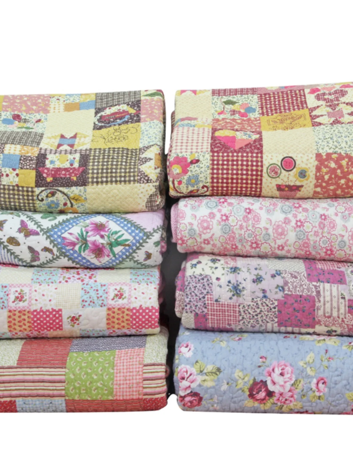 

New Cotton Country Cloth Baby Cling Mat Quilted Anti-Slip Large Size Living Room Game Home Decorative Floor Mat