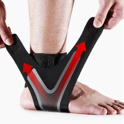 1 Pc Elastic Ankle Brace Strap Ankle Support Fitness Breathable Compression Anti Sprain Foot Protection Bandage Sport Safety