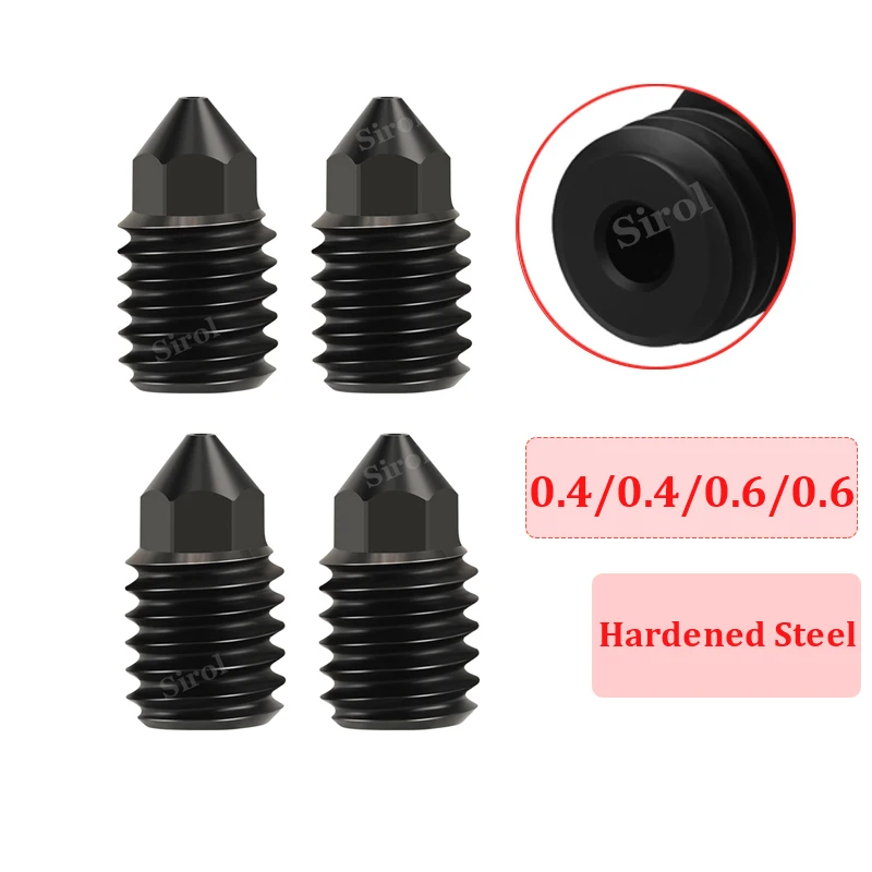 Für Bambu Lab Hotend Upgrade TZ 2.0 Version Gehärtete Düse Bambulab Bi Metal Fit Bambulabs X1 X1C P1P P1S Hotend P1P Thermistor