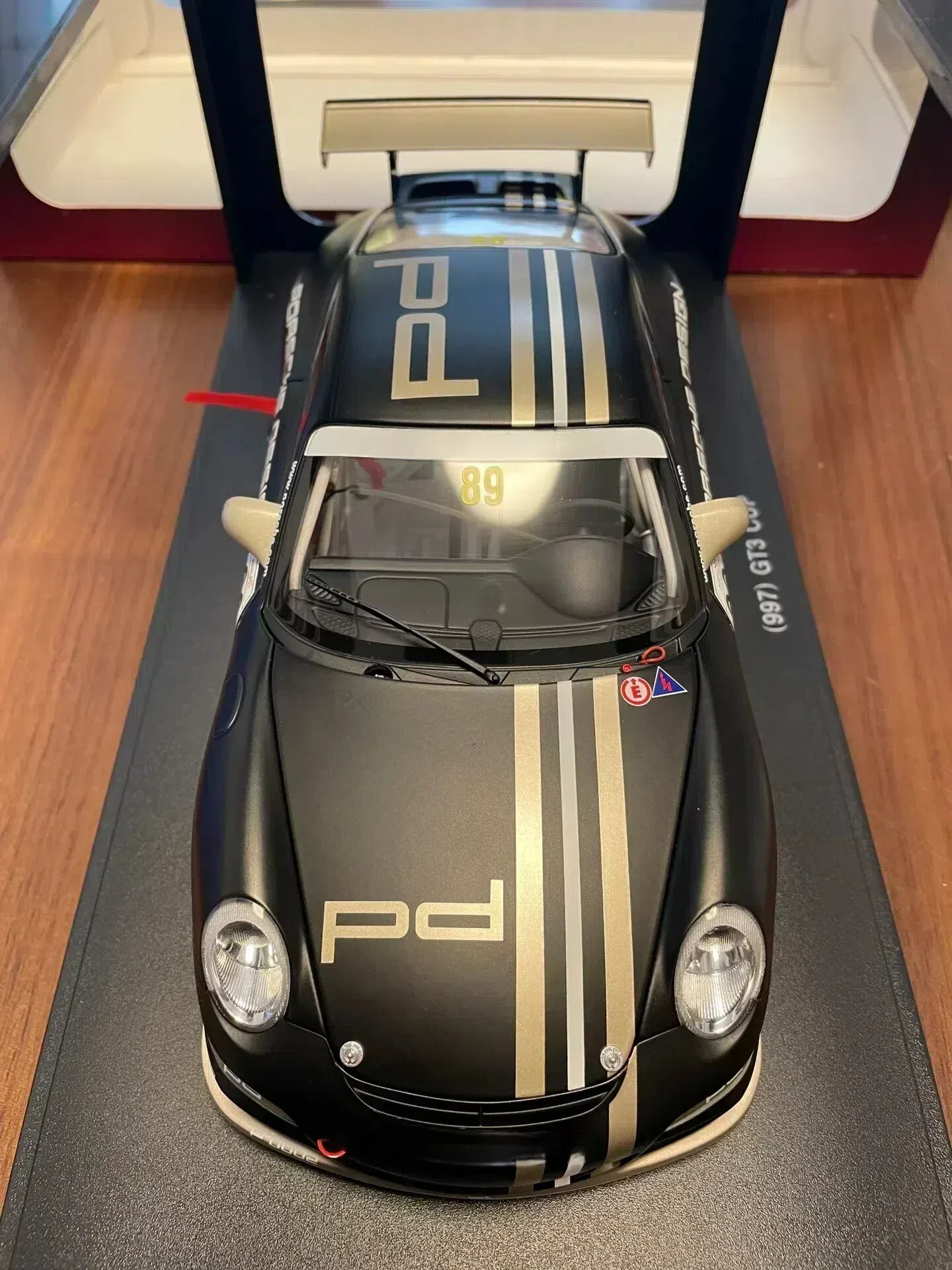 Autoart-GT3 Toxic P Le Mans Simulation Limited Edition Alloy Metal Leges Car Model, Toy Gift, 1:18, 997