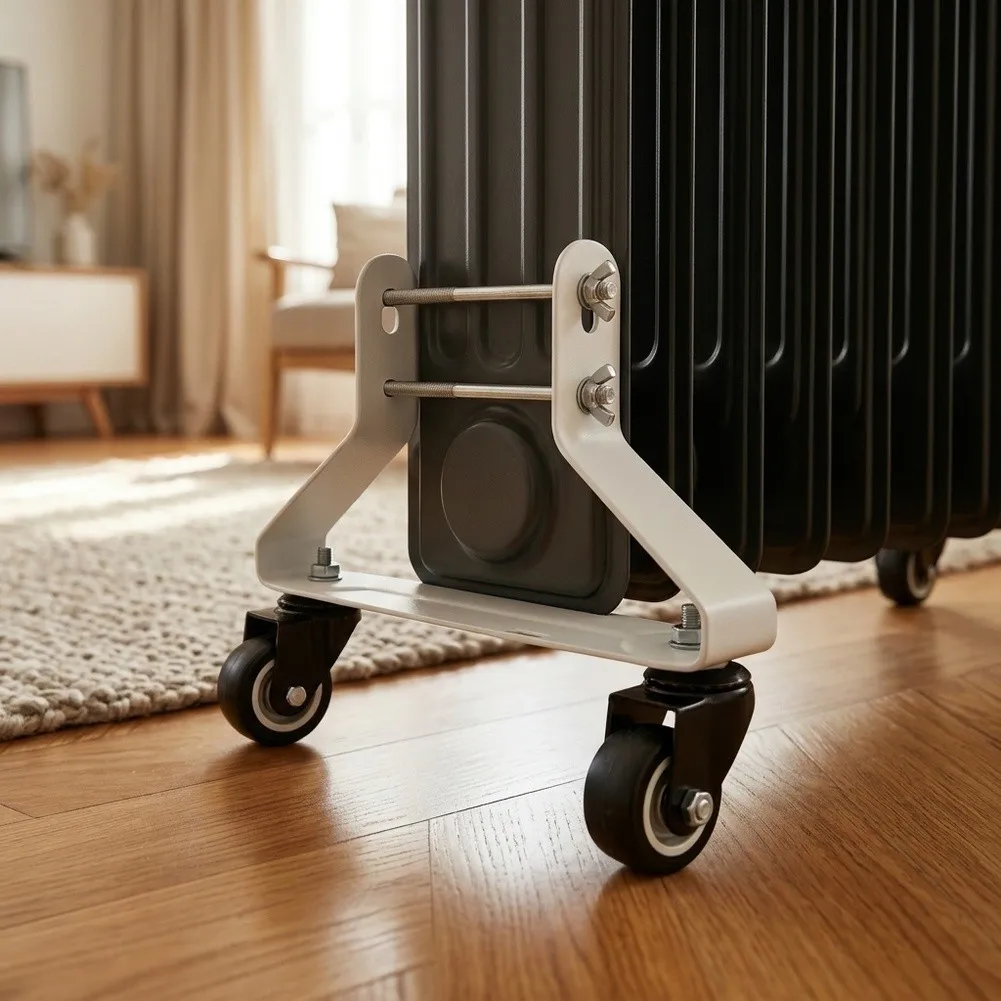 Replacement Casters Set for Pioneer Oil Radiator Heater with Swivel Function and Multiple Screw Length Options