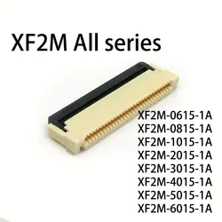 5PCS/LOT XF2M All series XF2M-4015-1A 1015-1A 2015-1A 3015-1A 5015-1A 6015-1A FFC & FPC connector 0.5mm Top and Bottom 0.020