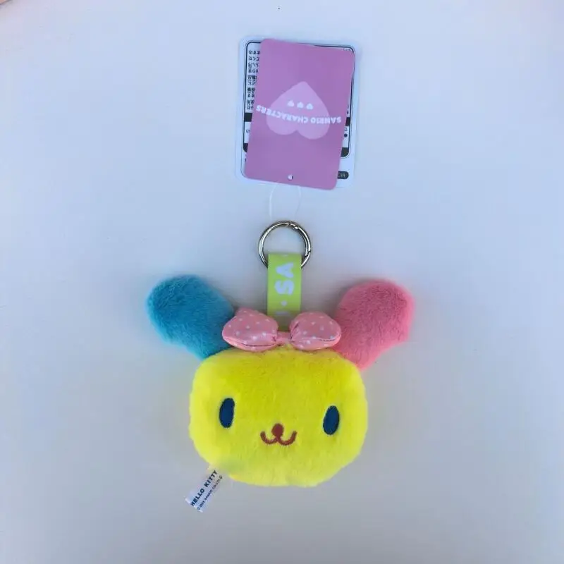 Kawaii Cartoon Marroncream Usahana Plush Toy Keychain Creative Cinnamoroll Backpack Pendant Doll Decoration Friend Birthday Gift view 5