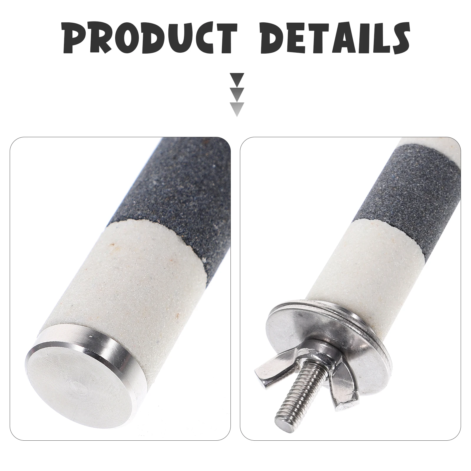 

Sturdy Parrot Perch Toy Bird Cage Claw Grinding Stick Bite resistant Chewing for Parakeet Macaw Pet Finch