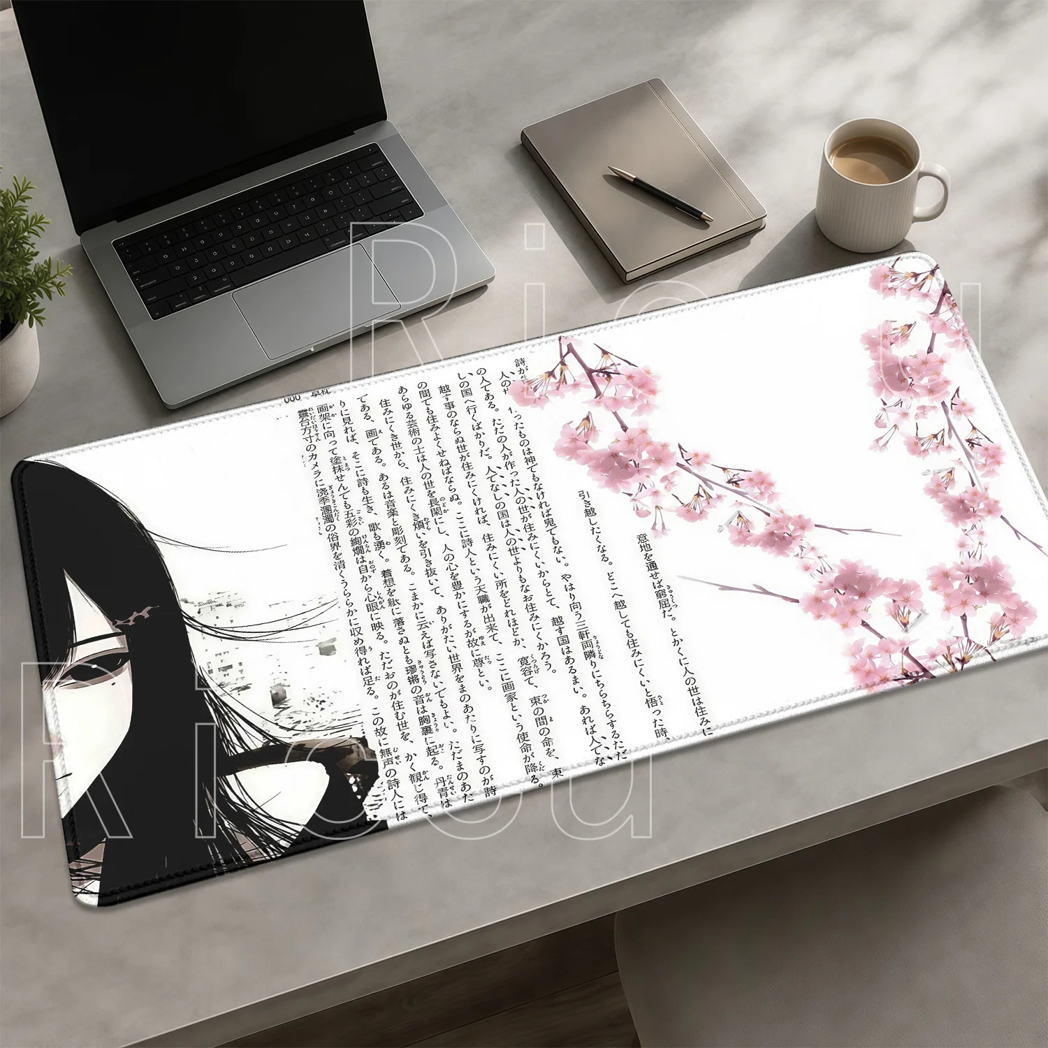 Black White Anime Aesthetics A - Pc Gaming White review and price