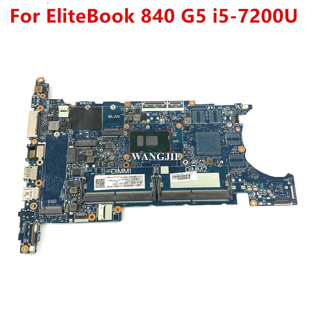

For HP EliteBook 840 G5 Laptop Motherboard L15514-601 6050A2945601 i5-7200U CPU 100% Fully Tested