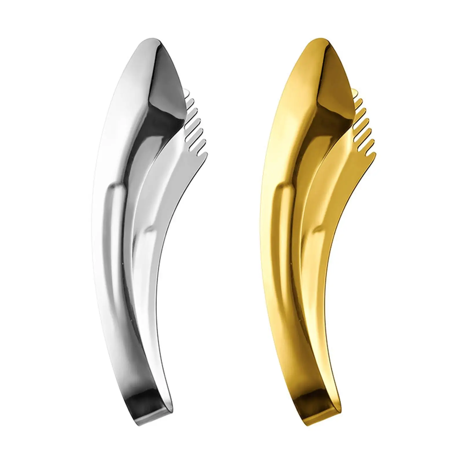 

Сервировочные щипцы из нержавеющей стали, многоцелевые, легко чистящиеся, зажим для еды, кухонная утварь, щипцы для еды для закусок, салатов, шведского стола