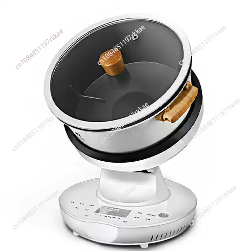 Automatic Rotary Cooking Machine Multi-function Electric Stir Frying Pot Non-Stick Smart Stirring Wok Rice Cooker