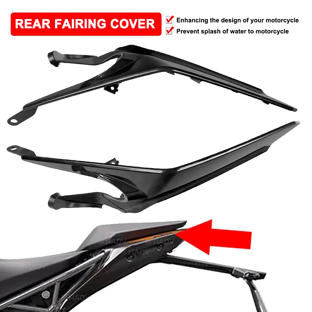 

Боковая панель заднего пассажирского сиденья мотоцикла для Duke 390 Duke 390 2017-2023, защитная крышка хвостовой рамы, обтекатель, аксессуары