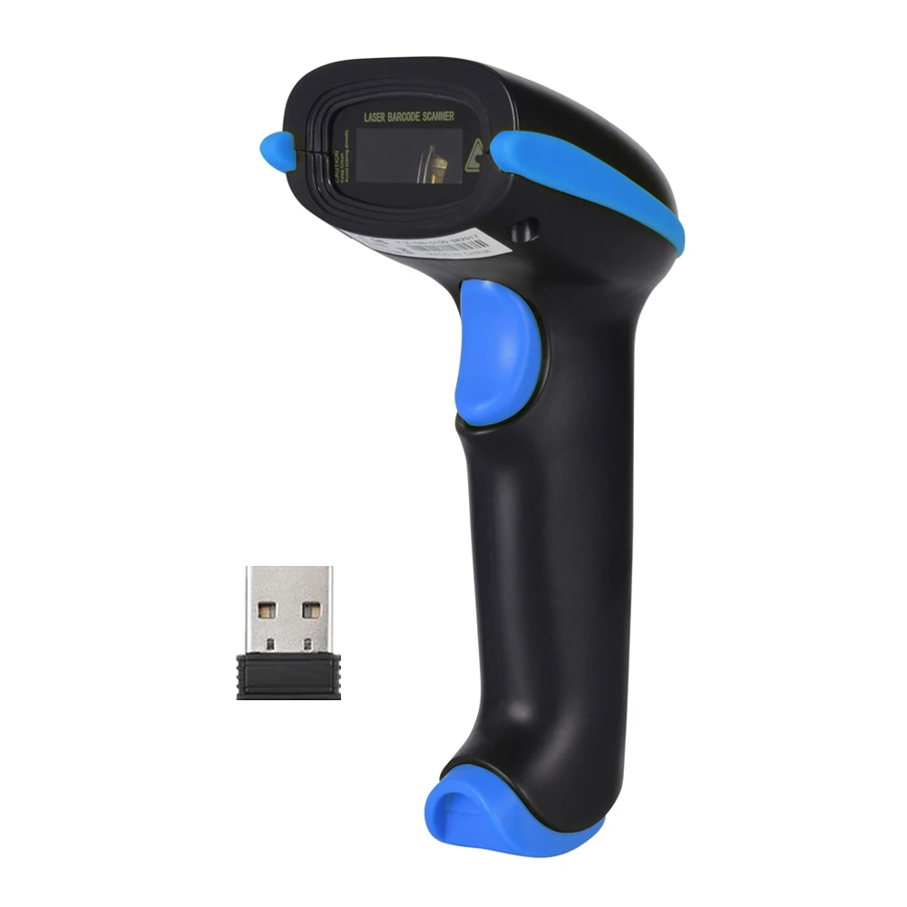 5700DB Bluetooth Barcode Scanner 2D 2.4G Wireless Handheld 1D QR Code Reader Match with Android iOS Windows Blue-tooth Devices