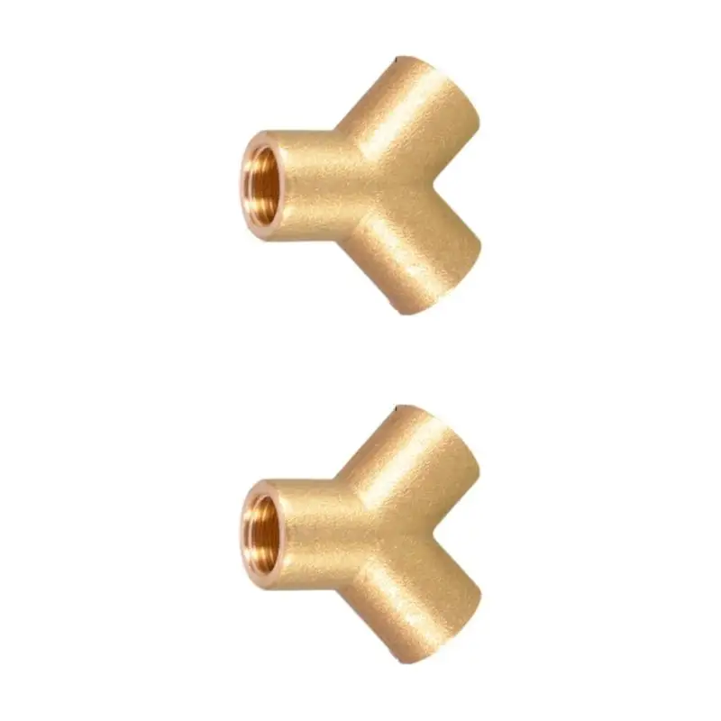 652F con conector latón en forma y resistente a corrosión 2 pulgadas divisor doble puerto 2 pulgadas para 2