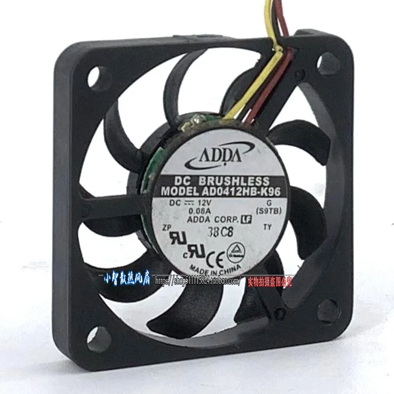 ORIGINAL AD0412HB-K96 DC12V 0.08A 4008 40*40*08mm NEW COOLING FAN RADIATOR