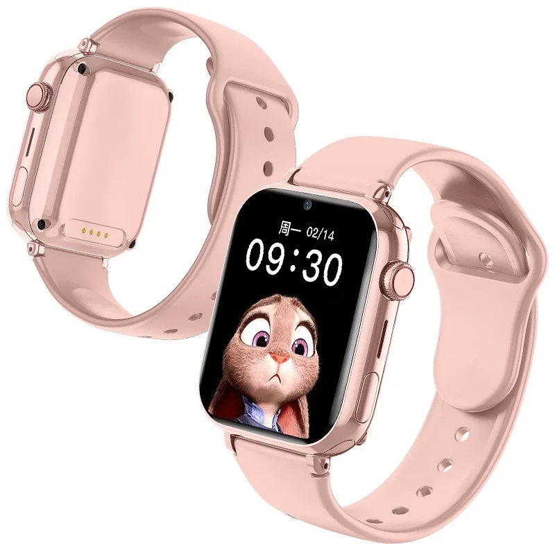 Montre connectée LT38 pour enfants, 4G, GPS, Wi-Fi, localisation LBS, appel vidéo, surveillance du son à distance, horloge intelligente pour enfants