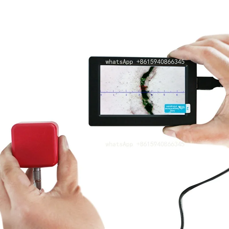 Intelligent crack width meter, crack width monitor