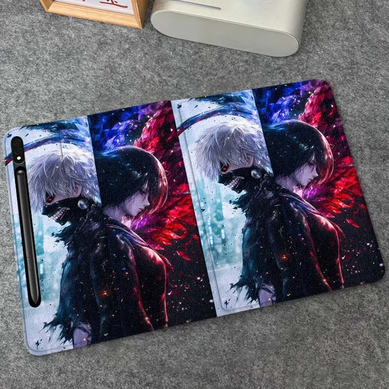 

Tokyo Ghoul Cool Popular Art For Samsung Galaxy Tab S9 S10 S6 S7 S8 FE Plus Lite Inch Foldable Cover Tablet Case