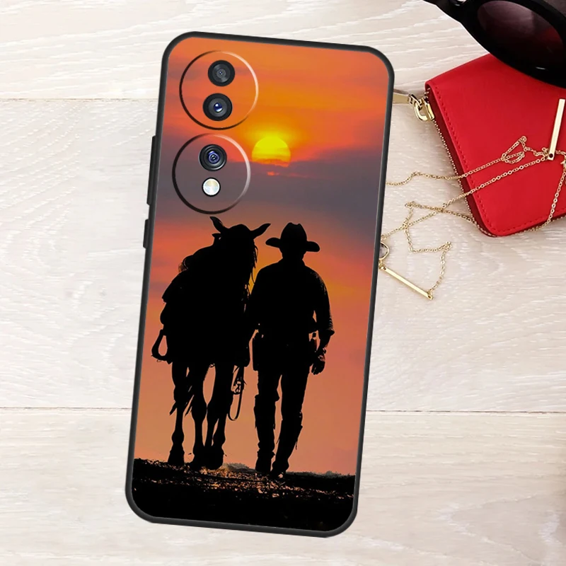 Funda de vaquero para Honor 70, 50, 90 Lite, Magic 6, 5 Pro, X9a, X8a, X7a, X6a, X9b, X8b, X8, X9, X7