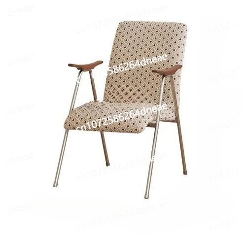 

Leisure soft bag chair Nordic retro sofa chair single with armrests living room balcony bedroom small apartment chair