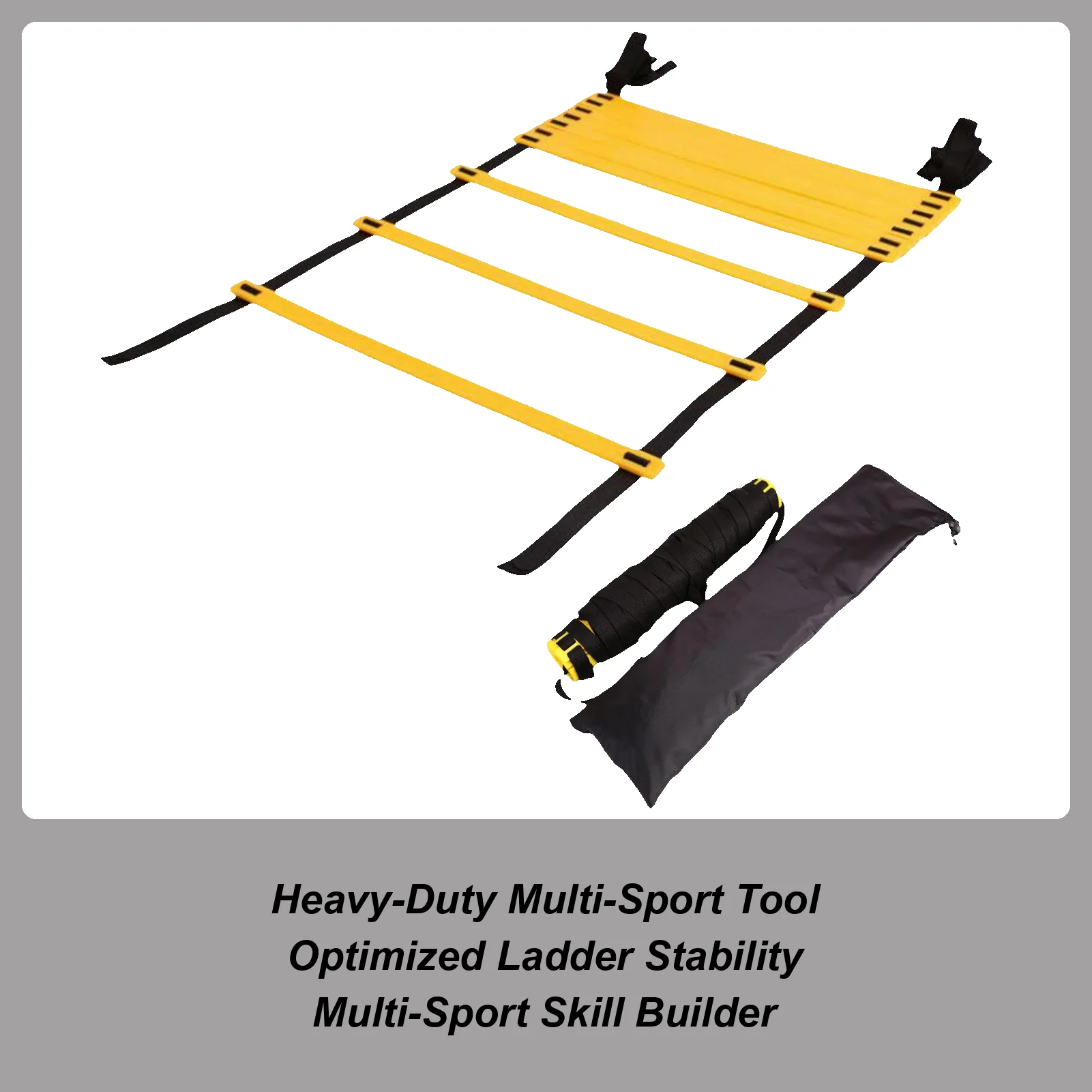 

1 комплект лестниц для ловкости, нейлоновые ремни для скоростных тренировок и занятий спортом, гибкости, футбольных тренировок, энергетических лестниц, оборудование