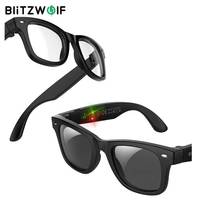 BlitzWolf BW-AG1 Smart AI Glasses Heart Rate Monitoring UV Detection 100+ Languages AI Translation HiFi Audio IP66 Waterproof