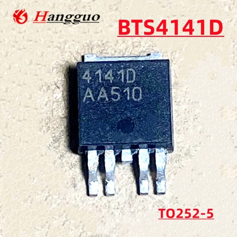 

10PCS Original 4141D BTS4141D TO252-5 Automotive PC board driver Chip